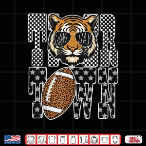 Design Tiger Town Leopard Football Game Day Shirt