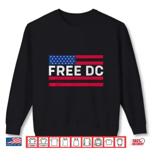 Sweatshirt Washington Free DC Shirt