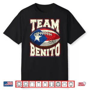Jersey Text Benito 94 Number For Sport Shirt