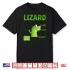 Lizard Lizard Lizard Shirt Funny Weirdcore Animal Meme Shirt