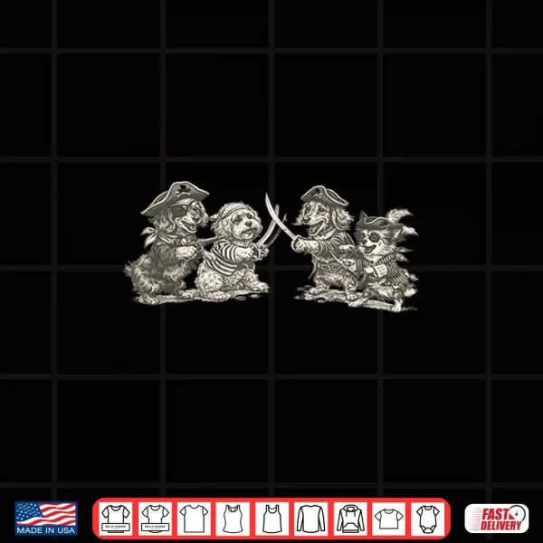 Design Gasparilla Pirate Dogs Tampa Festival Graphic Shirt