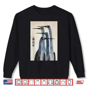 Retro Sandhill Cranes Shirt 2 Sweatshirt Retro Sandhill Cranes Shirt