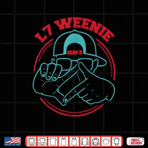 Design L7 Weenie Funny Baseball Softball Shirt