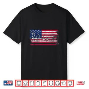 American Flag Nurse Shirt
