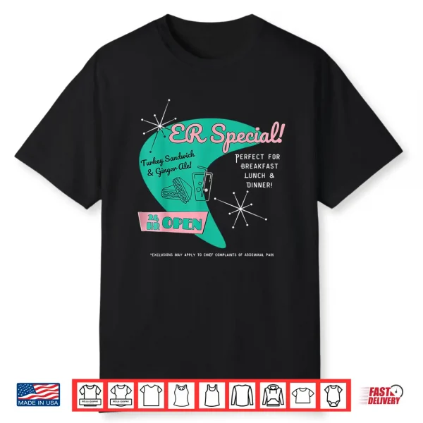 Emergency Room Parody Medical Joke For Er Physicians Nurses Shirt