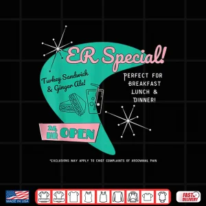 Design Emergency Room Parody Medical Joke For Er Physicians Nurses Shirt