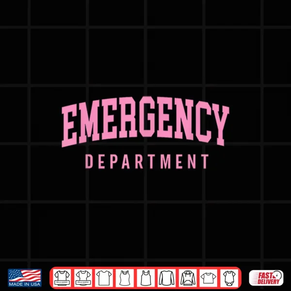 Er Nurses Emergency Department Nurses Er Doctor Retro Pink Shirt 4 Design Er Nurses Emergency Department Nurses Er Doctor Retro Pink Shirt