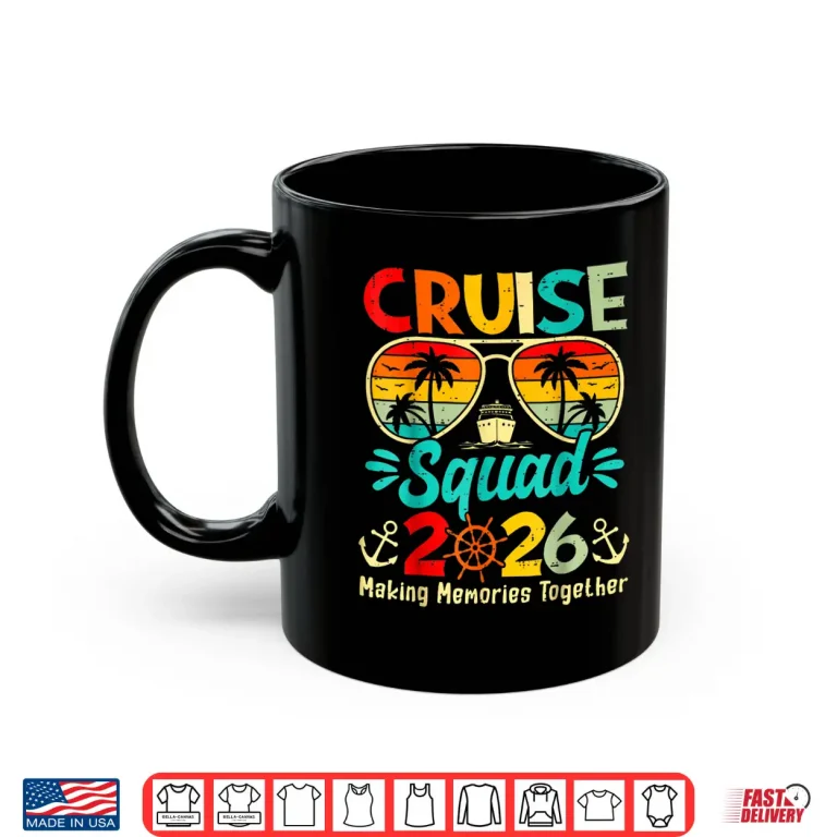 Cruise Squad 2026 Family Group Matching Summer Vacation Shirt 3 Mug Cruise Squad 2026 Family Group Matching Summer Vacation Shirt 1