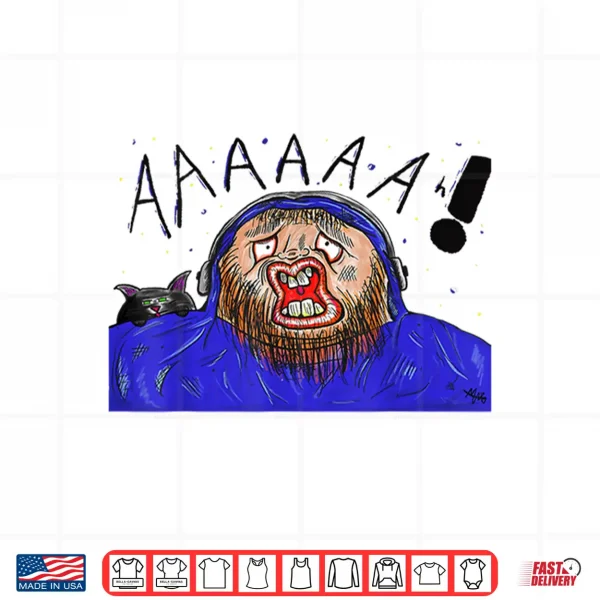 Design Gamer With Hoodie And Kitty Shirt