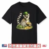 St Patrick’S Day Lemur Leprechaun Hat Pot Of Gold Shirt