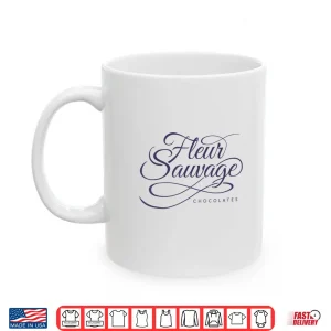 Fleur Sauvage Chocolate Basic Shirt 3 Mug Fleur Sauvage Chocolate Basic Shirt