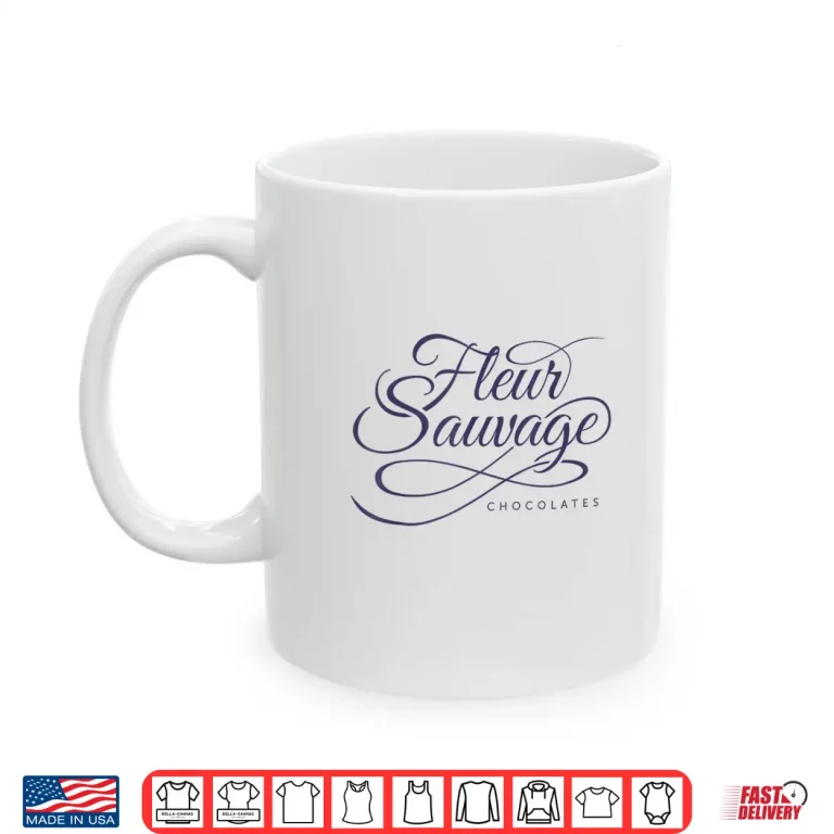 Mug Fleur Sauvage Chocolate Basic Shirt