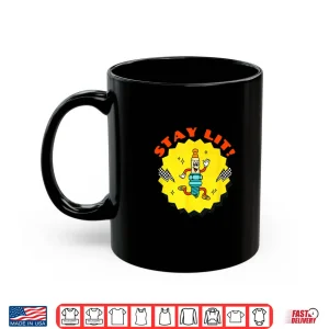Mug Funny Stay Lit Spark Plug Shirt