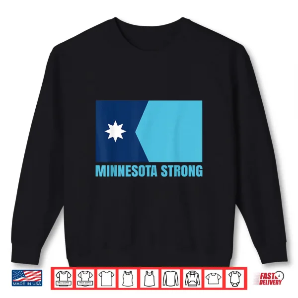Sweatshirt Retro Vintage Minnesota Strong Shirt
