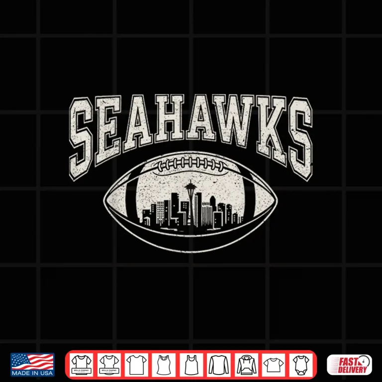 Design Vintage Sea Hawks High School Spirit Go Sea Hawks Love Shirt