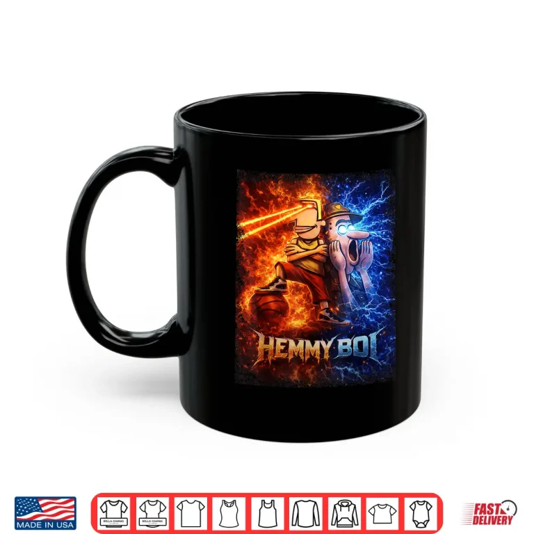 Mug Funny Cartoon Hemmy Boi City Boy Brainrot Meme Shirt