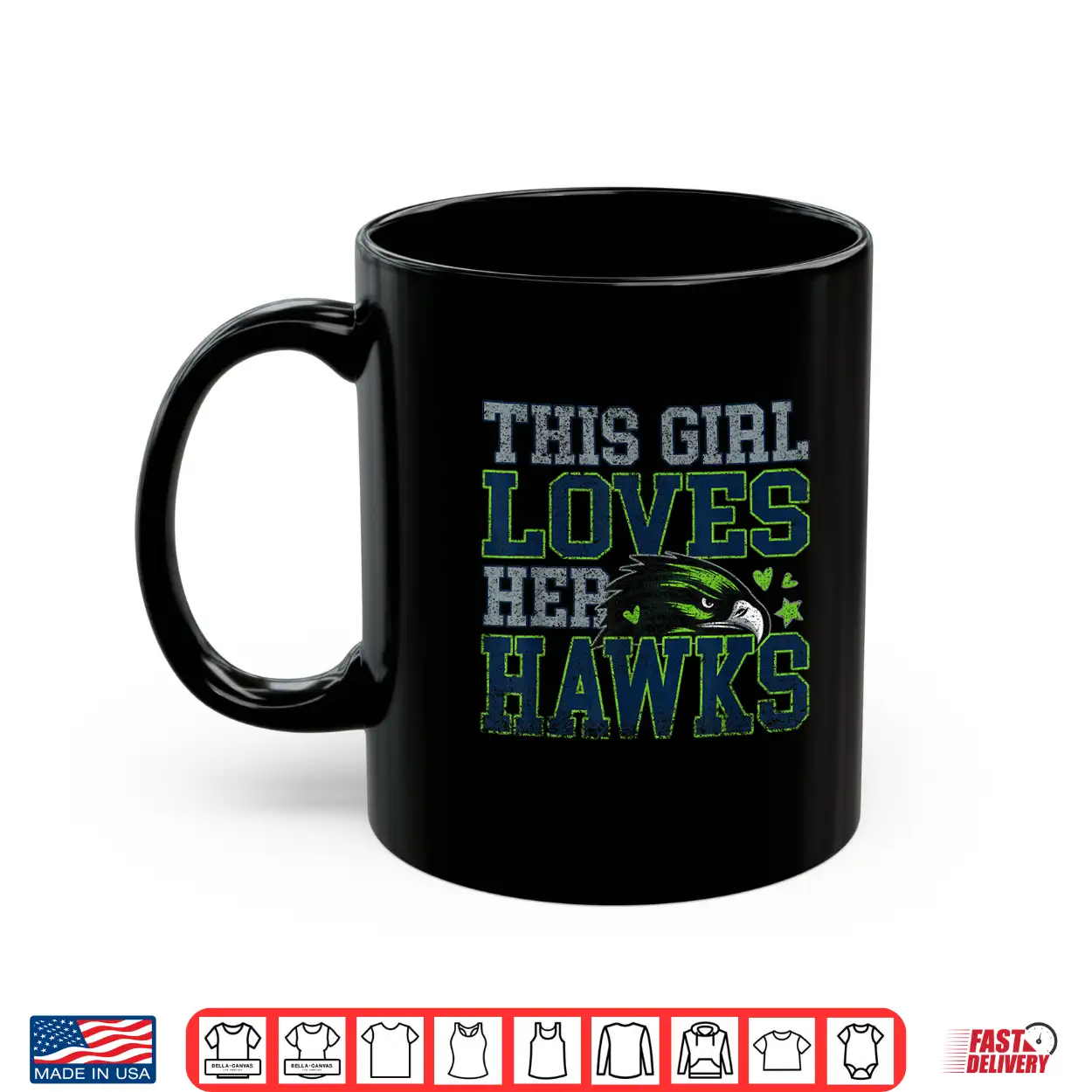 Funny This Girl Loves Her Hawks Vintage Sports Team Spirit Shirt Funny This Girl Loves Her Hawks Vintage Sports Team Spirit Shirt