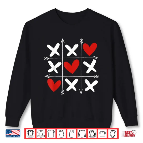 Sweatshirt Hearts Xoxo Valentines Day Heart Men Women Kids Shirt