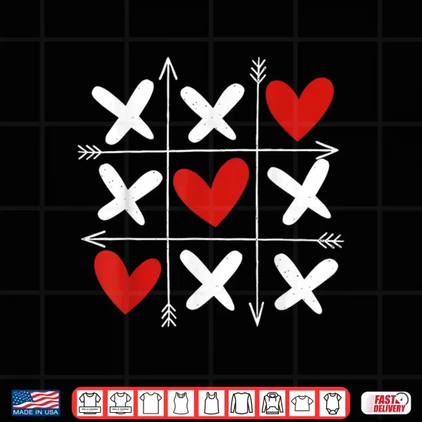 Design Hearts Xoxo Valentines Day Heart Men Women Kids Shirt