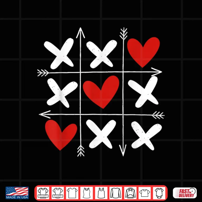Design Hearts Xoxo Valentines Day Heart Men Women Kids Shirt