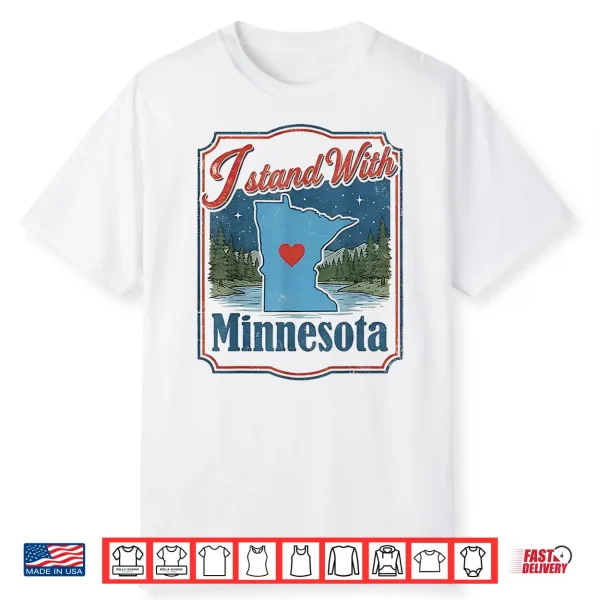 I Stand With Minnesota Shirt