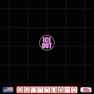 Design Ice Out Circular Button Style Shirt