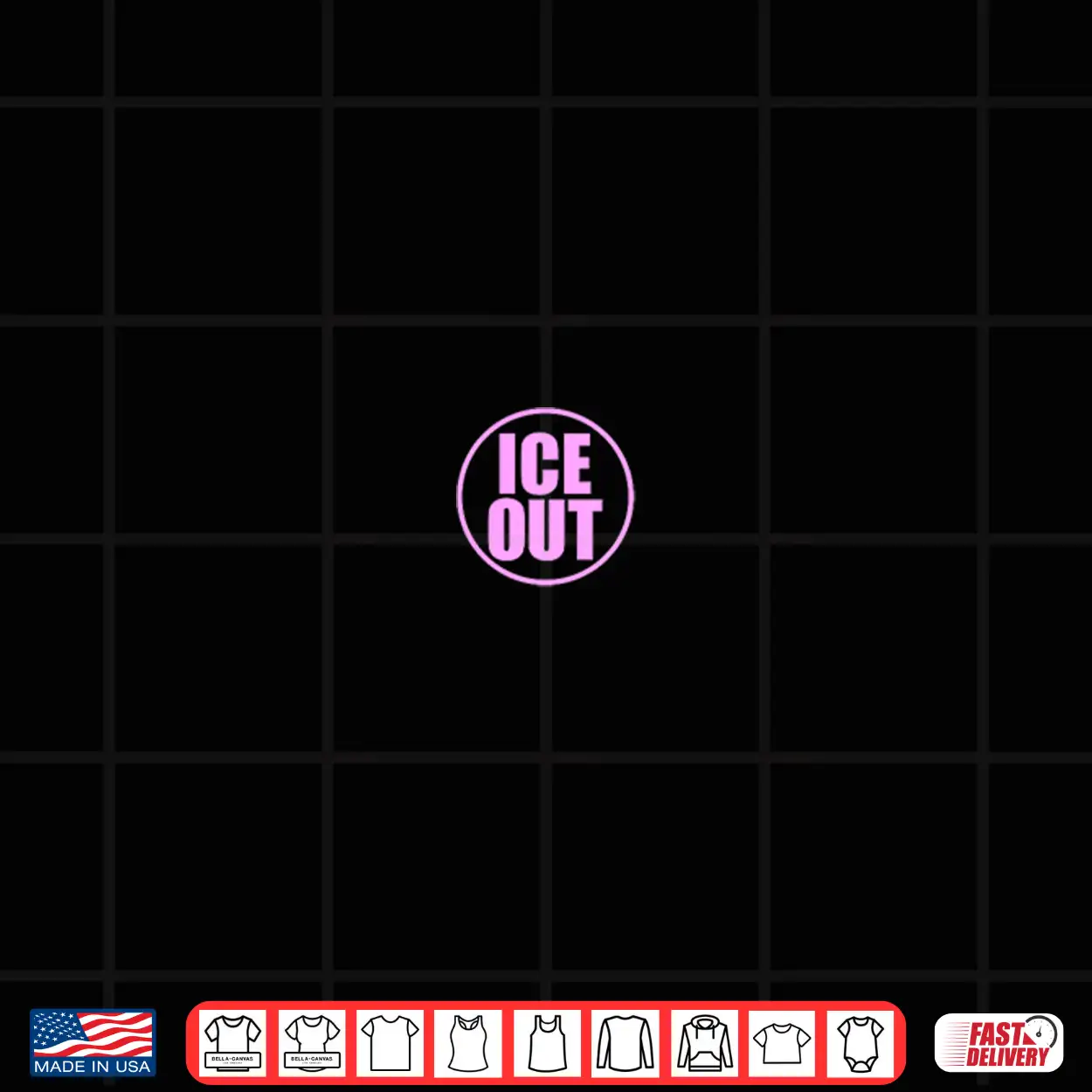 Ice Out Circular Button Style Shirt Ice Out Circular Button Style Shirt