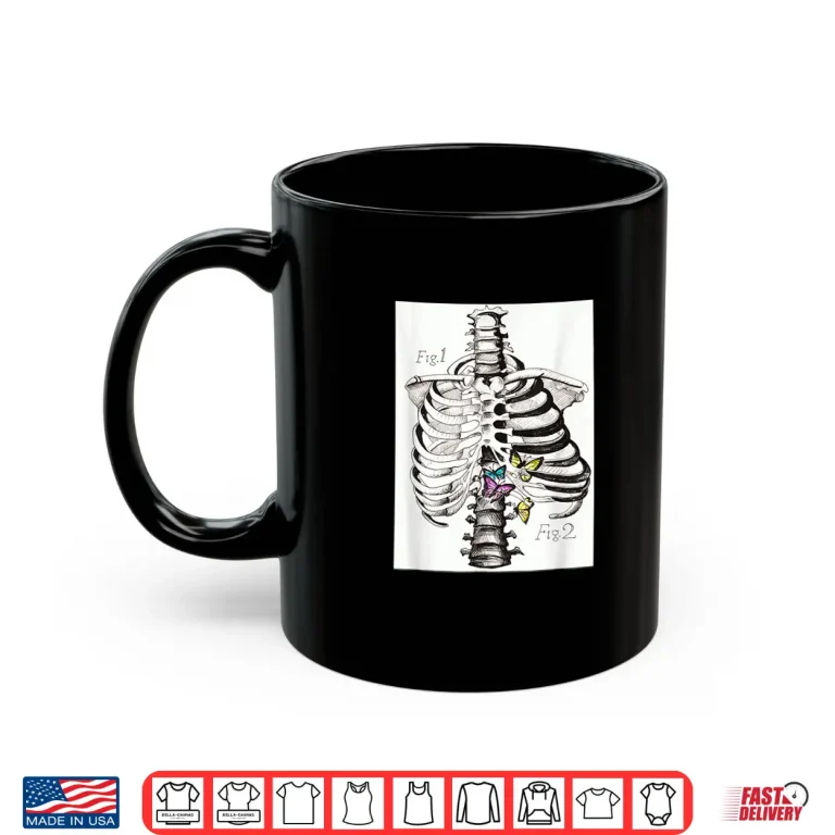 Mug Stomach Butterflies Shirt