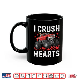 I Crush Hearts Monster Truck Boy Kids Toddler Valentines Day Shirt 3 Mug I Crush Hearts Monster Truck Boy Kids Toddler Valentines Day Shirt