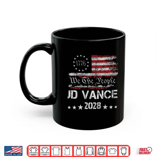 Mug Vance 2028 President 48 Us Flag Election We The People 1776 Shirt