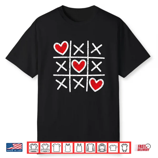 Cute Heart Valentines Day Graphic Love Hearts Boys Girls Shirt