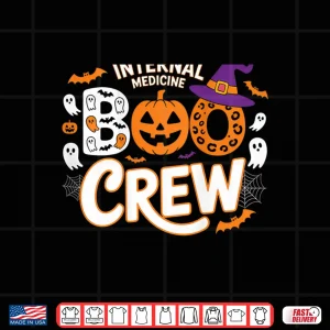 Design Internal Medicine Boo Crew Halloween Doctors Funny Shirt Shirt
