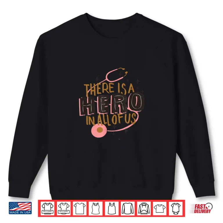 Sweatshirt Doctors Superheroes Stethoscope Doctor Nurse Healthcare Shirt