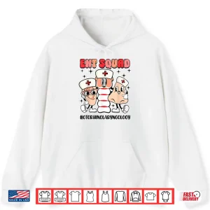 Hoodie Ent Squad Otorhinolaryngology Tee Retro Style For Doctors Shirt