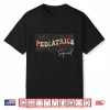 Pediatrics Squad Registered Nurse Retro Groovy For Doctors Shirt