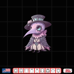 Design Creepy Kawaii Pastel Goth Plague Doctor Shirt