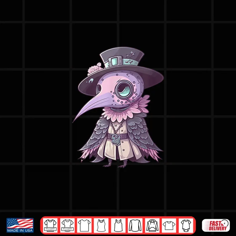 Design Creepy Kawaii Pastel Goth Plague Doctor Shirt