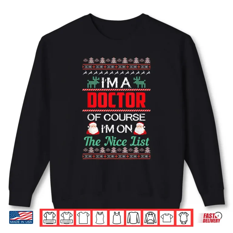 Sweatshirt Doctor Ugly Christmas Shirt