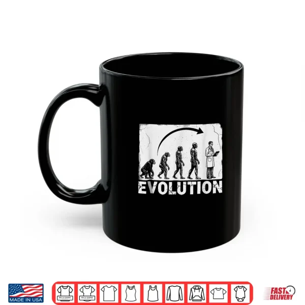 Mug Evolution To Doctor Medical Silhouette Shirt
