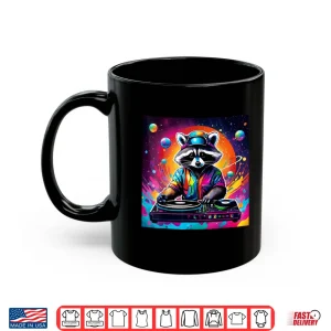 Funky Psychedelic Raccoon Edm Dancing Music Festival Graphic Shirt 3 Mug Funky Psychedelic Raccoon Edm Dancing Music Festival Graphic Shirt