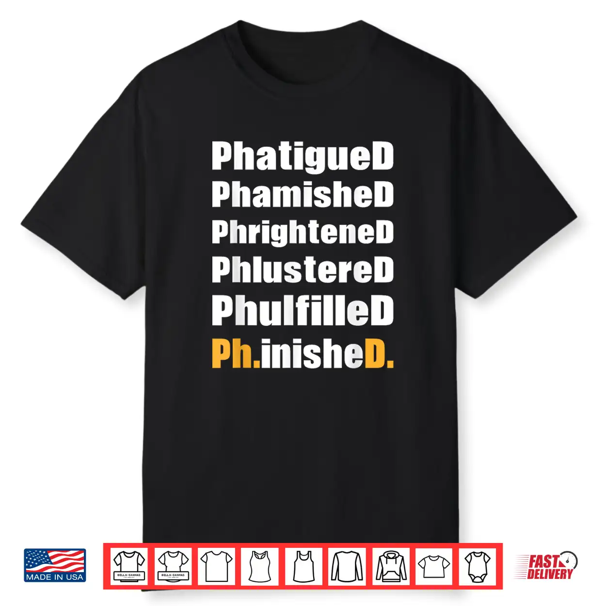 Funny Phd Phinished Graduation 2023 Doctors Degree Women Shirt Funny Phd Phinished Graduation 2023 Doctors Degree Women Shirt