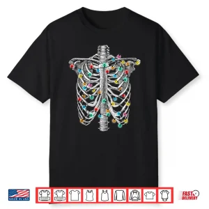 Holiday Skeleton Medical Christmas Doctor & Nurse Hospital Shirt