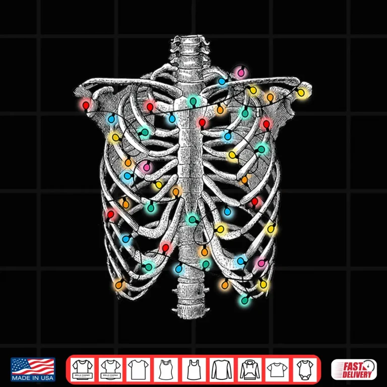 Design Holiday Skeleton Medical Christmas Doctor Nurse Hospital Shirt