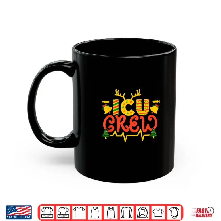 Mug Icu Crew Critical Intensive Care Unit Nurse Doctors Shirt