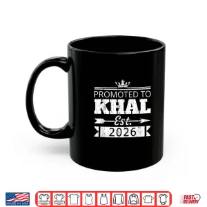 Promoted To Khal Est 2026 New Uncle Reveal Vintage Shirt 3 Mug Promoted To Khal Est 2026 New Uncle Reveal Vintage Shirt