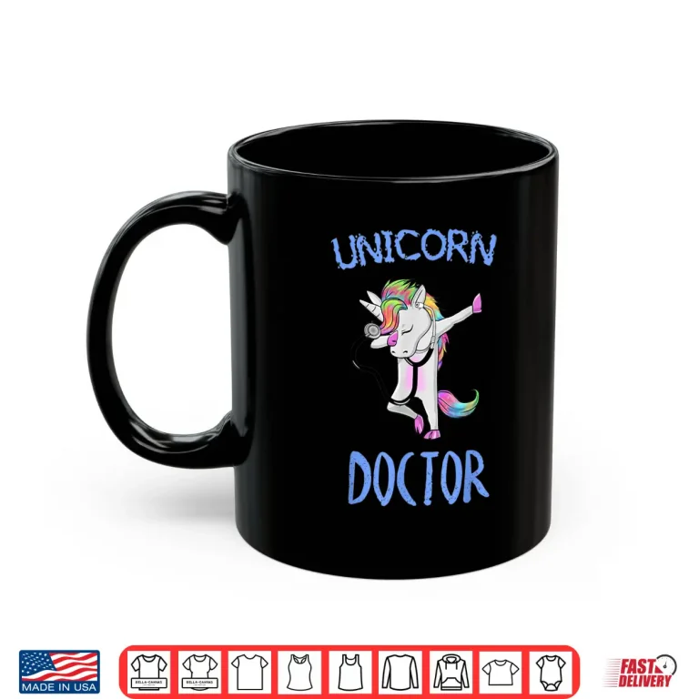 Mug Unicorn Doctor Dabbing Dab Dance Shirt