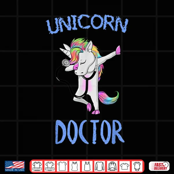 Design Unicorn Doctor Dabbing Dab Dance Shirt