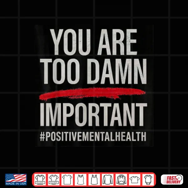 Design Too Damn Important Shirt