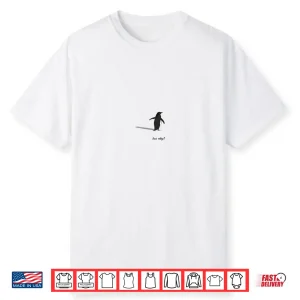 Depressed Penguin Meme 2026 Tee Nihilistic Penguin Meme Shirt