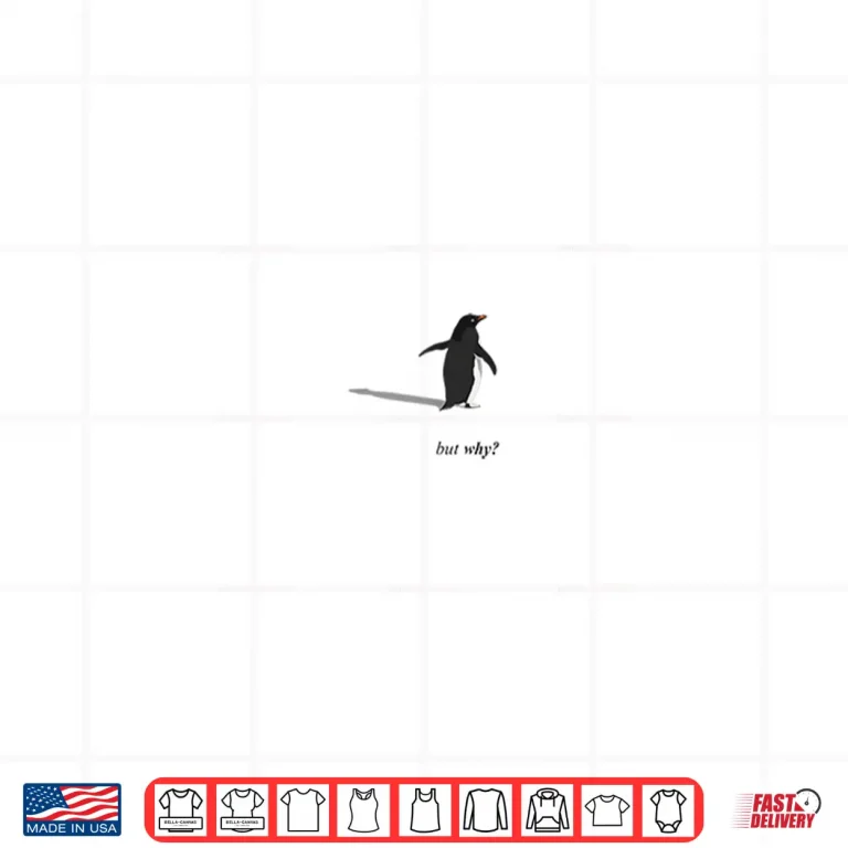 Design Depressed Penguin Meme 2026 Tee Nihilistic Penguin Meme Shirt